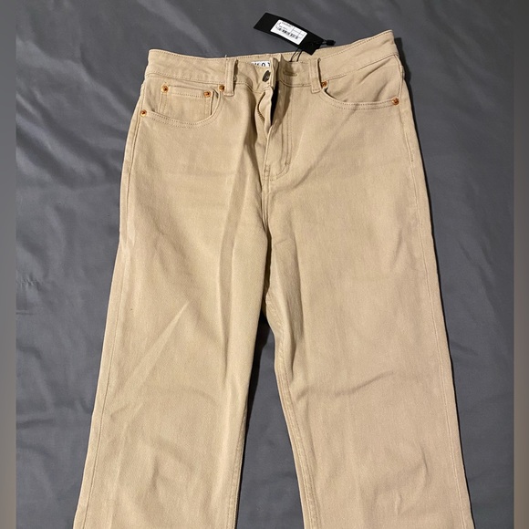 Motel Rocks BNWT bootleg jeans in Sandwash - Picture 2 of 6